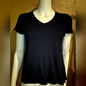 Tommy Hilfiger Black Short Sleeve Tee Casual Fit. Size Small.